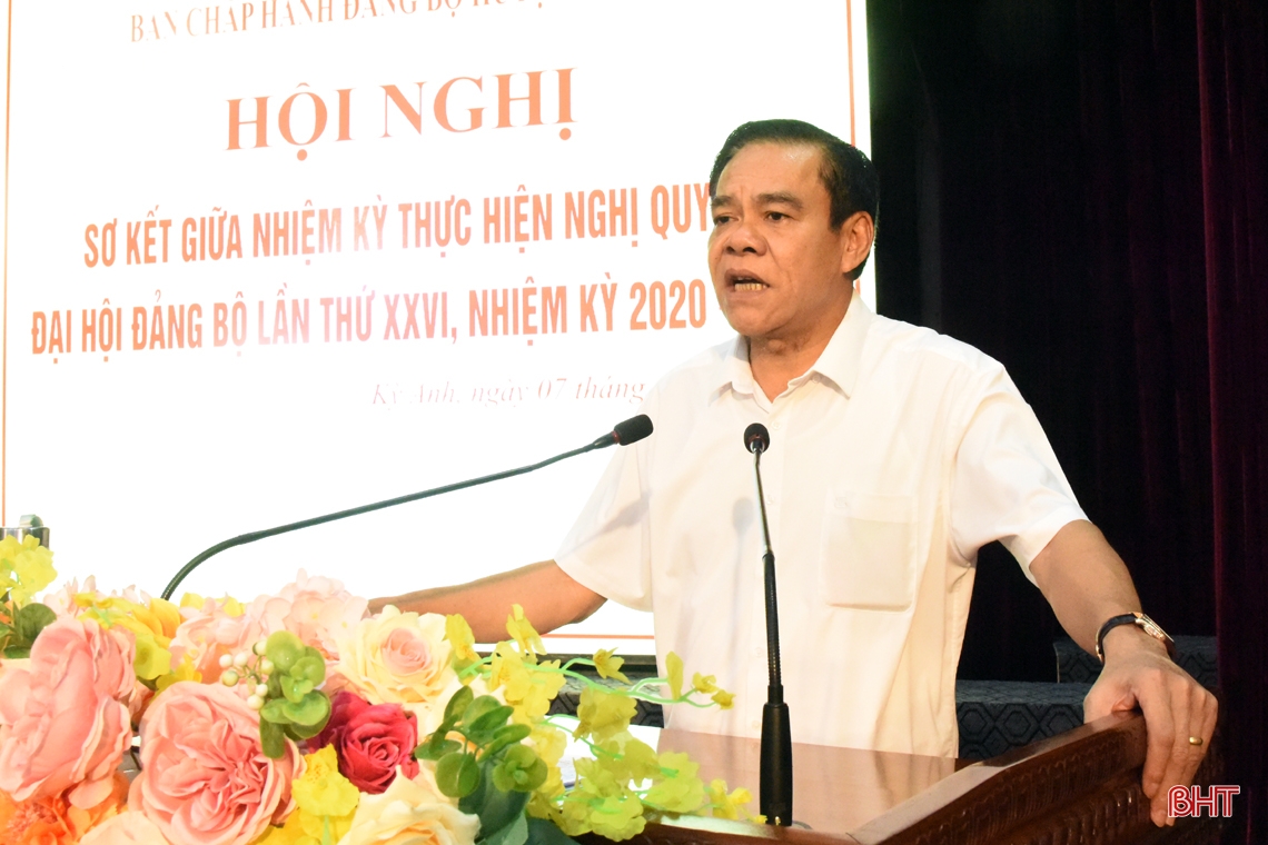 Bí thư Huyện ủy Kỳ Anh được chỉ định tham gia BCH Đảng bộ Hà Tĩnh