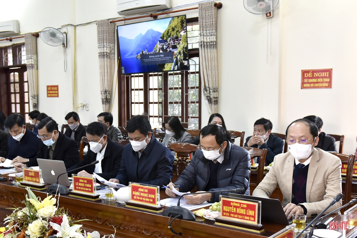 Chủ tịch UBND tỉnh: TX Hồng Lĩnh cần tập trung quy hoạch đô thị, chú trọng thu hút đầu tư