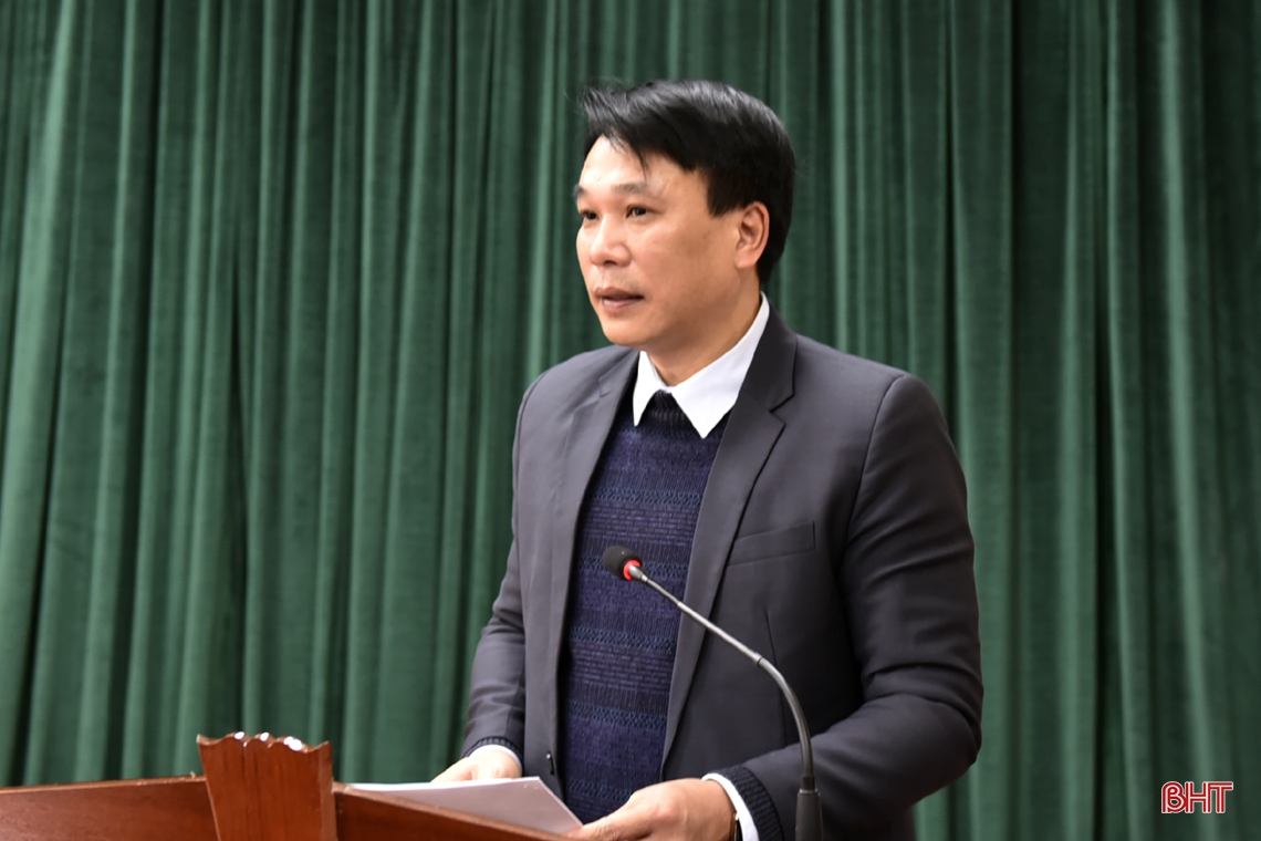 Chủ tịch UBND tỉnh: TX Hồng Lĩnh cần tập trung quy hoạch đô thị, chú trọng thu hút đầu tư