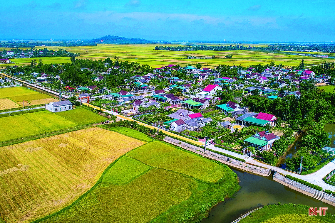 Động lực xây dựng Cẩm Xuyên thành huyện nông thôn mới nâng cao