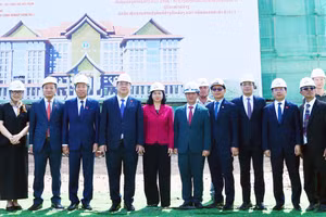Bí thư Tỉnh ủy Hà Tĩnh tham gia đoàn công tác Chính phủ thăm các công trình, dự án hợp tác hữu nghị Việt - Lào