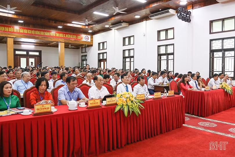 Ông Trương Công Trung tái cử Chủ tịch Hội Nông dân TP Hà Tĩnh