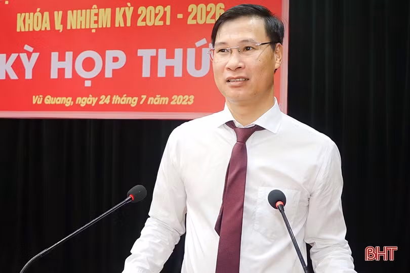 HĐND huyện Vũ Quang xem xét ban hành 5 nghị quyết quan trọng