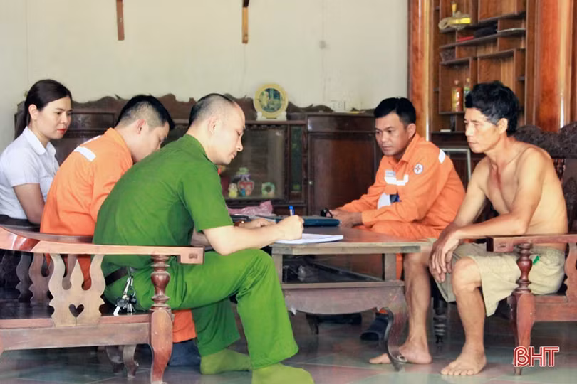 Xử lý nghiêm vụ “câu trộm” điện ở Hương Khê