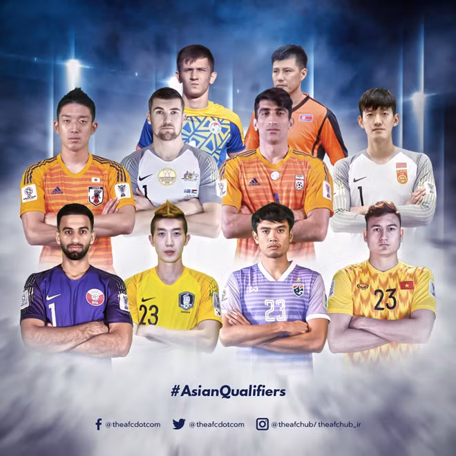 Văn Lâm lọt top 10 thủ môn xuất sắc của vòng loại World Cup 2022