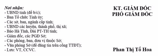 Tuyển dụng 41 công chức toàn tỉnh Hà Tĩnh năm 2019