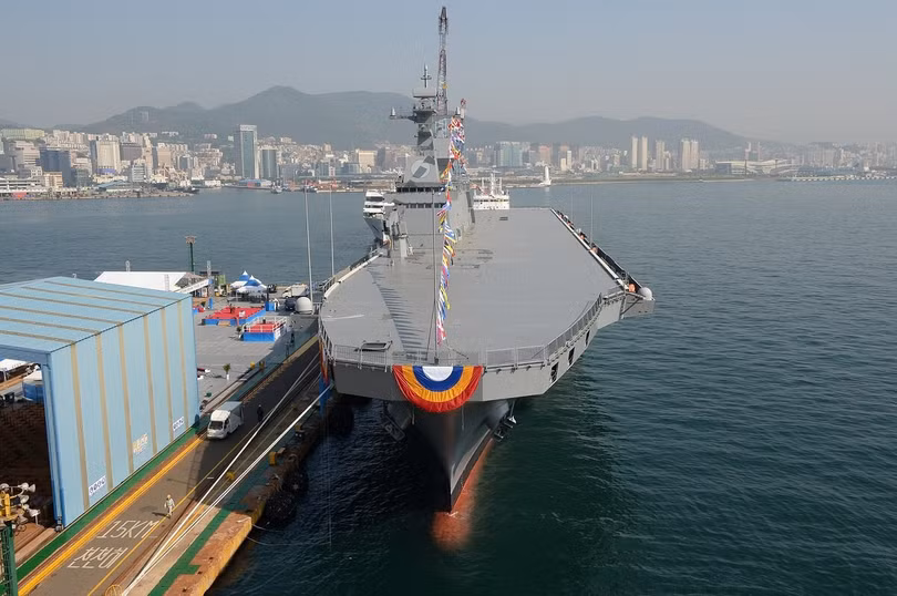 Hàn Quốc chuẩn bị đóng tàu sân bay “khủng” mang số lượng lớn tiêm kích F-35