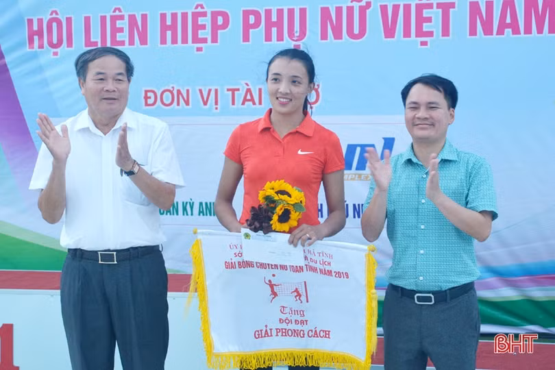 Huyện Kỳ Anh vô địch Giải Bóng chuyền nữ Hà Tĩnh năm 2019