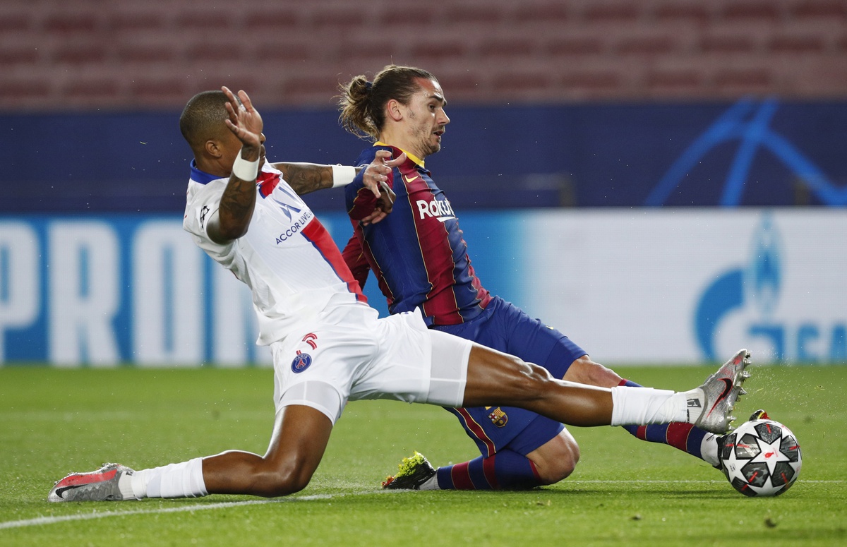 Barca thua ngược PSG 1-4 tại Camp Nou