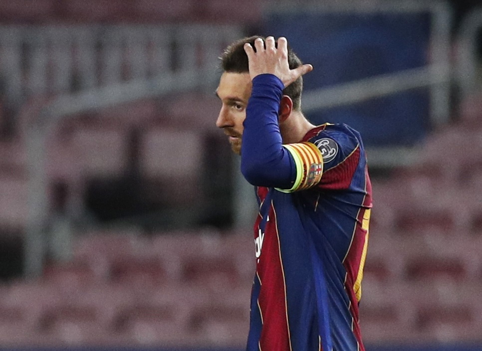 Barca thua ngược PSG 1-4 tại Camp Nou
