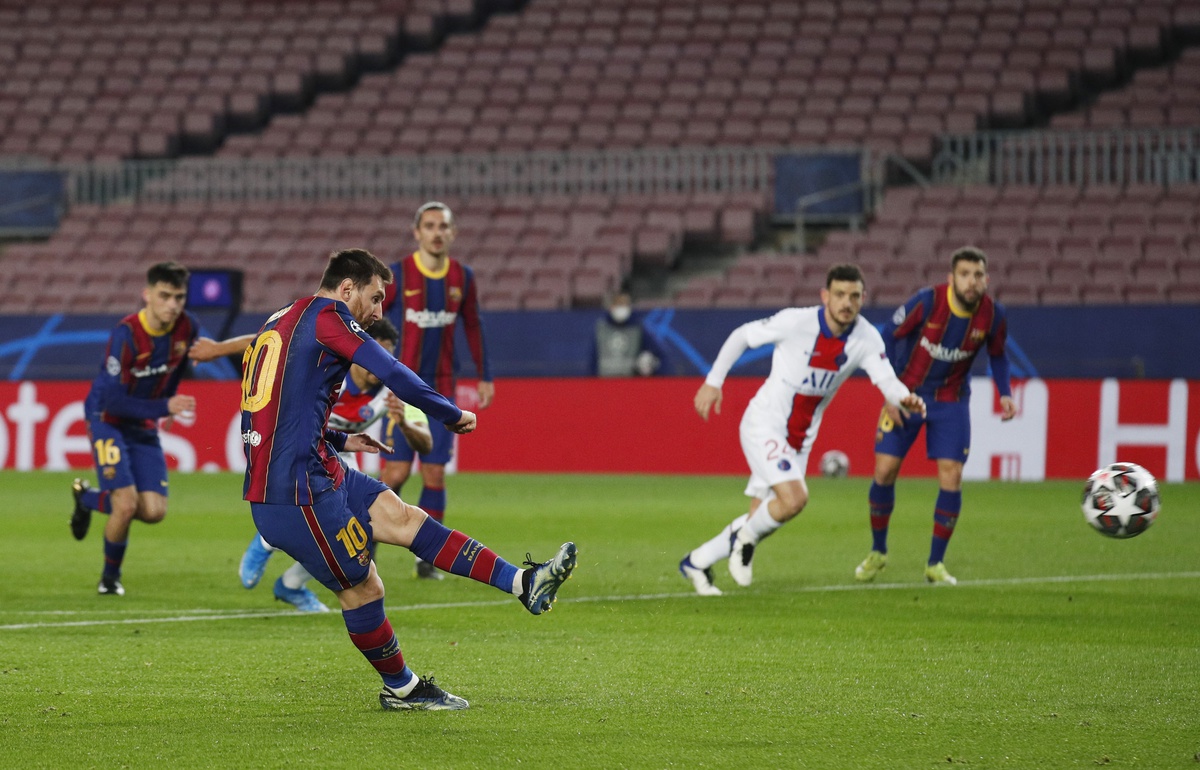 Barca thua ngược PSG 1-4 tại Camp Nou