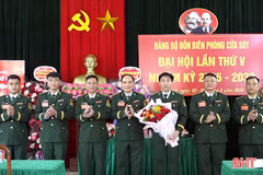 Đại hội điểm đảng bộ đơn vị biên phòng tuyến biên giới biển