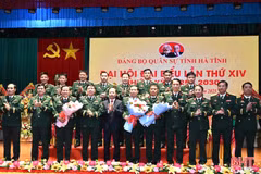 Đại hội Đảng bộ Quân sự tỉnh Hà Tĩnh thành công tốt đẹp