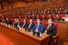 Đoàn Hà Tĩnh và các đoàn đại biểu dự phiên trù bị Đại hội XIV của Đảng