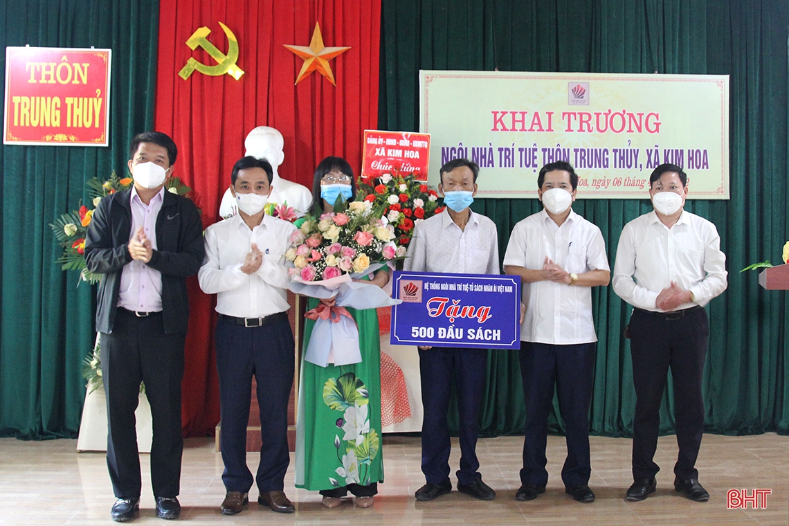 Khai trương nhà văn hóa cộng đồng - ngôi nhà trí tuệ ở Hương Sơn