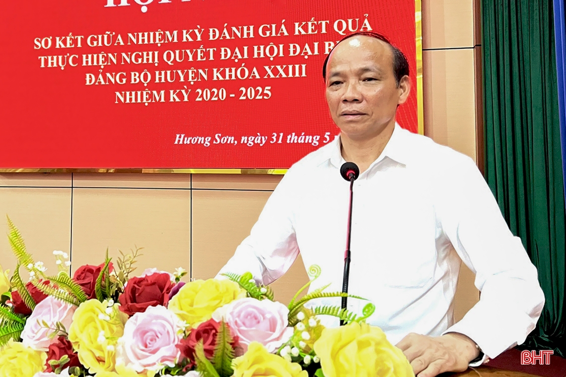 Hương Sơn cần phát huy vai trò người đứng đầu, tạo đột phá trong phát triển KT-XH