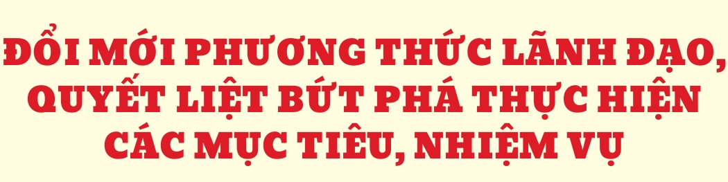 Tiếp tục đổi mới phương thức lãnh đạo của Đảng, phấn đấu đạt kết quả cao nhất các mục tiêu, nhiệm vụ Nghị quyết Đại hội Đảng bộ tỉnh