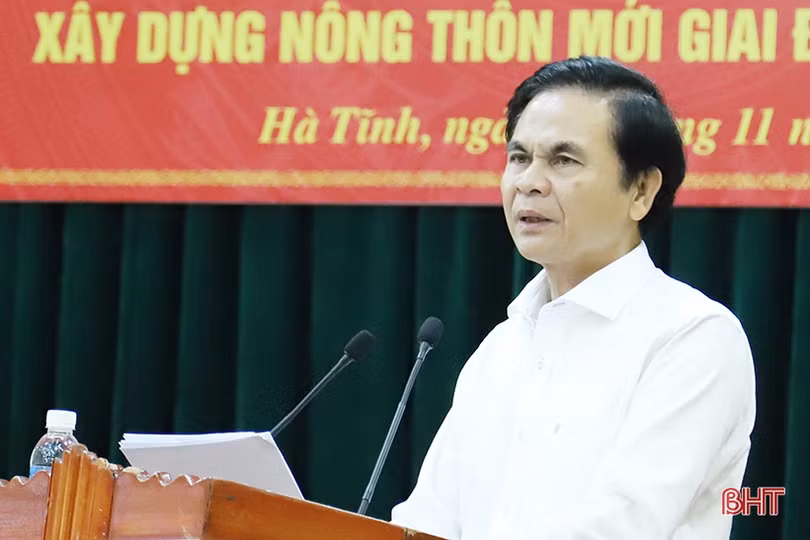 Hà Tĩnh phấn đấu đạt chuẩn tỉnh nông thôn mới giai đoạn 2020 - 2025