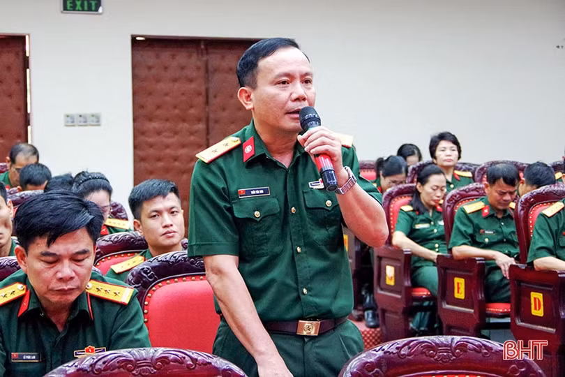 Duy trì hiệu quả hoạt động quy chế dân chủ trong cơ quan, đơn vị bộ đội