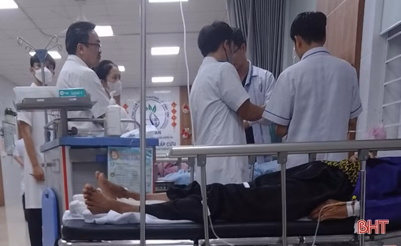 Người đàn ông ở Hương Sơn bị chém trọng thương