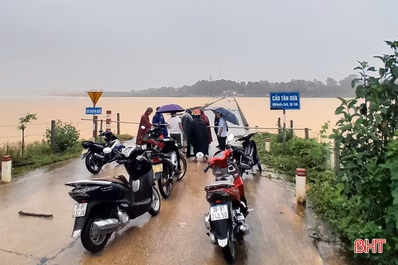 Mưa lớn gây thiệt hại tại một số địa phương ở Hà Tĩnh