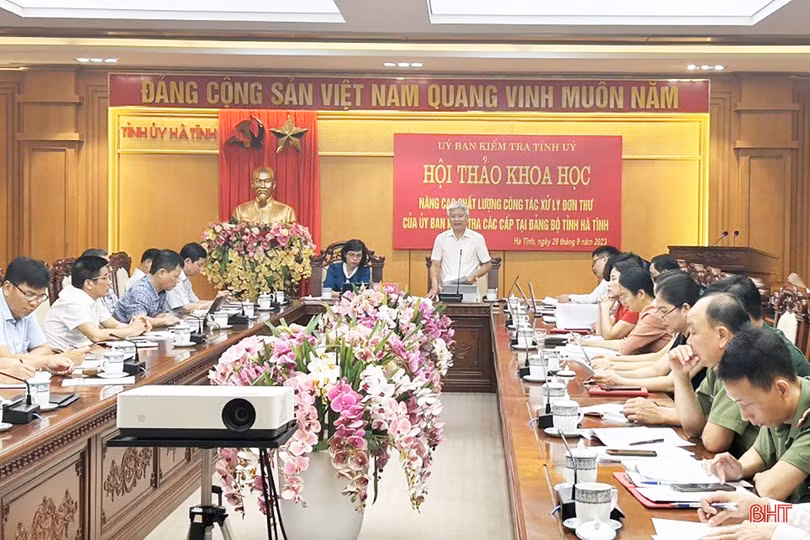 Nâng cao chất lượng xử lý đơn thư của ủy ban kiểm tra các cấp