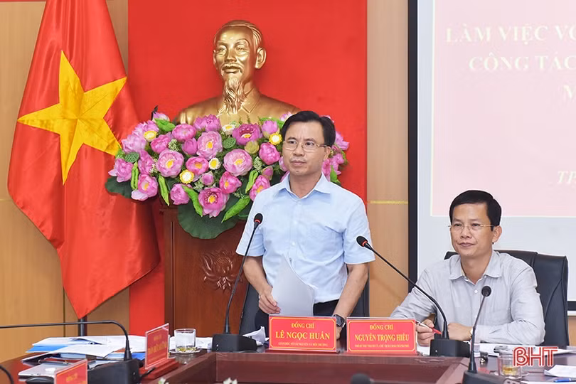 Phối hợp tháo gỡ khó khăn trong lĩnh vực đất đai, môi trường ở TP Hà Tĩnh