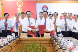 Hà Tĩnh và Trường Cao đẳng Công nghệ cao Hà Nội ký thỏa thuận hợp tác phát triển