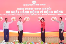 Hưởng ứng đợt thi đua "80 ngày hành động vì cộng đồng" tại Hà Tĩnh