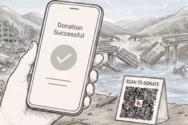 Thanh toán số thúc đẩy làn sóng quyên góp cứu trợ tại Nepal