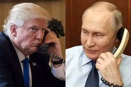 Ông Putin điện đàm với ông Trump, bàn hướng chấm dứt xung đột Ukraine