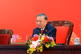 Tổng Bí thư Tô Lâm trả lời câu hỏi của các phóng viên quốc tế tại họp báo sau Đại hội XIV