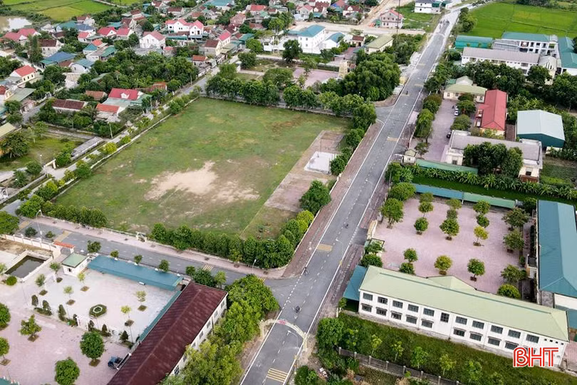 Diện mạo xã Thuận Lộc ngày càng khang trang.