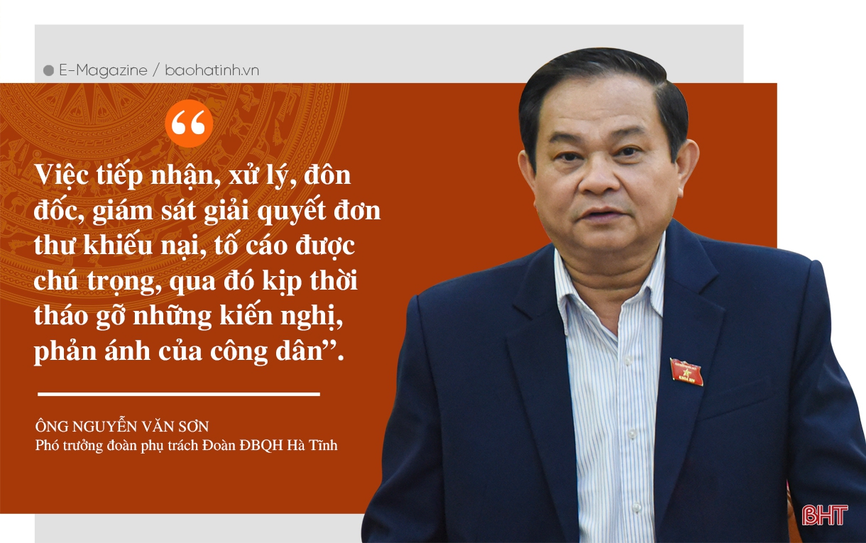 Nhiệm kỳ tròn sứ mệnh “người đại biểu của Nhân dân Hà Tĩnh”