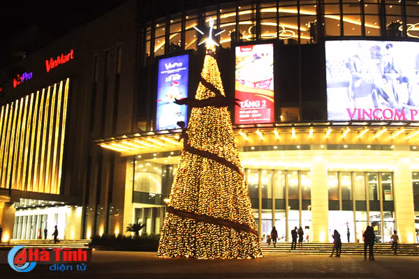 ron rang khong khi noel som o tp ha tinh