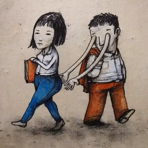 bo tranh vua dang so vua dang suy ngam ve cuoc song hien dai ngay nay