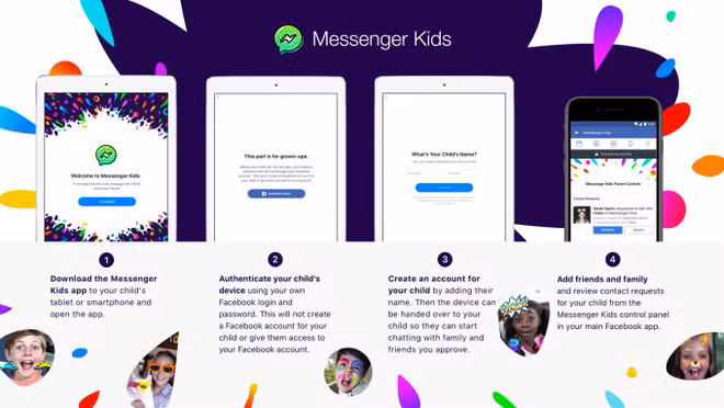ung dung messenger kids co thuc su tao ra moi truong an toan cho tre nho nhu facebook tuyen bo