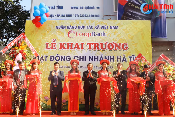 ngan hang hop tac xa viet nam ra mat chi nhanh ha tinh