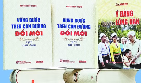ra mat bo sach cua tong bi thu nguyen phu trong