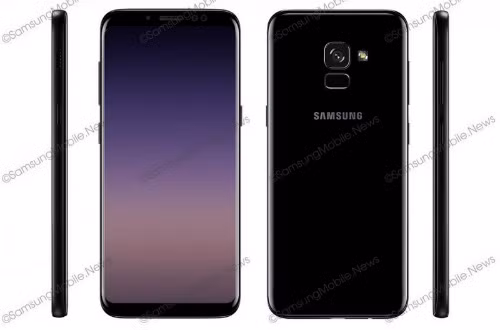 anh thuc te dau tien ve galaxy a 2018 man hinh vo cuc