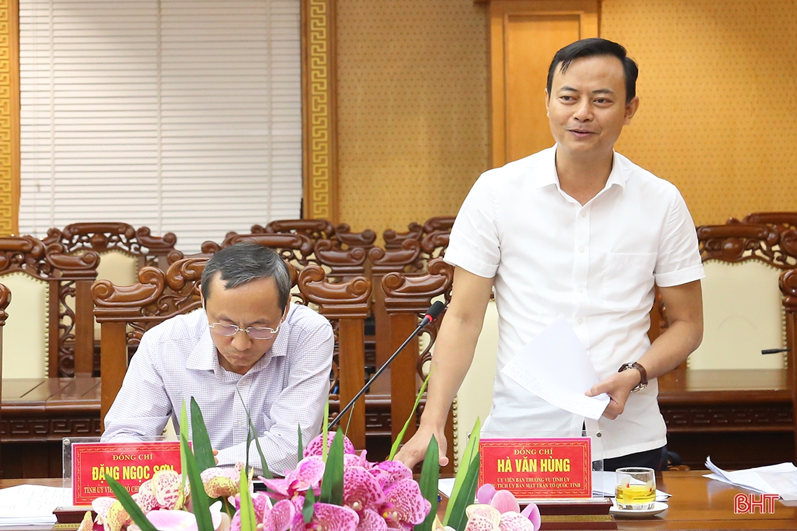 Bí thư Tỉnh ủy: Lộc Hà cần khẳng định tiềm năng phát triển kinh tế biển