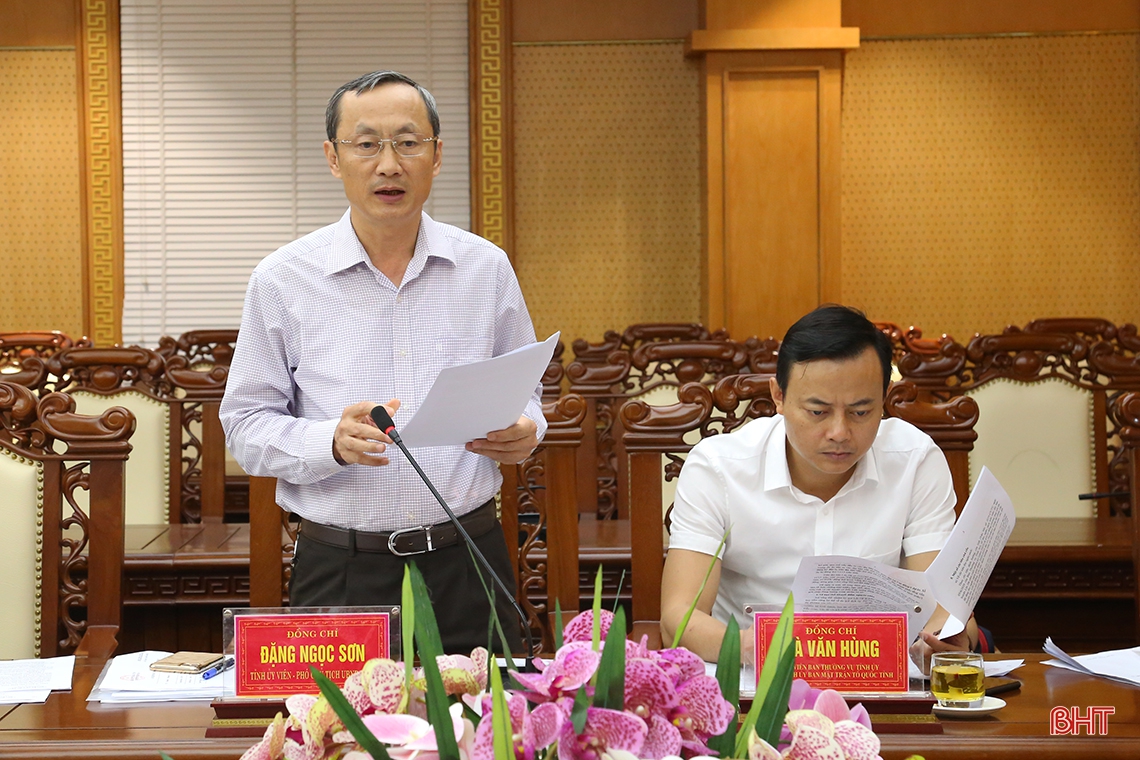 Bí thư Tỉnh ủy: Lộc Hà cần khẳng định tiềm năng phát triển kinh tế biển