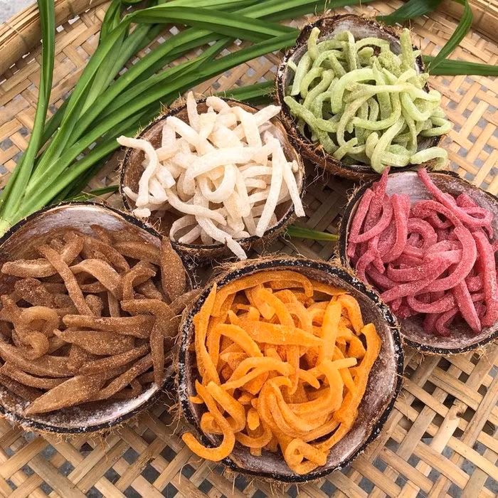 Nhớ quay quắt những thứ quà trong khay bánh kẹo tết “ngày xưa ta bé”