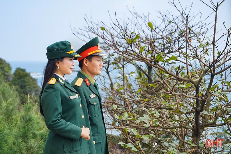 Vẻ đẹp vào xuân của “viên ngọc bích” trên vùng biển phía Nam Hà Tĩnh