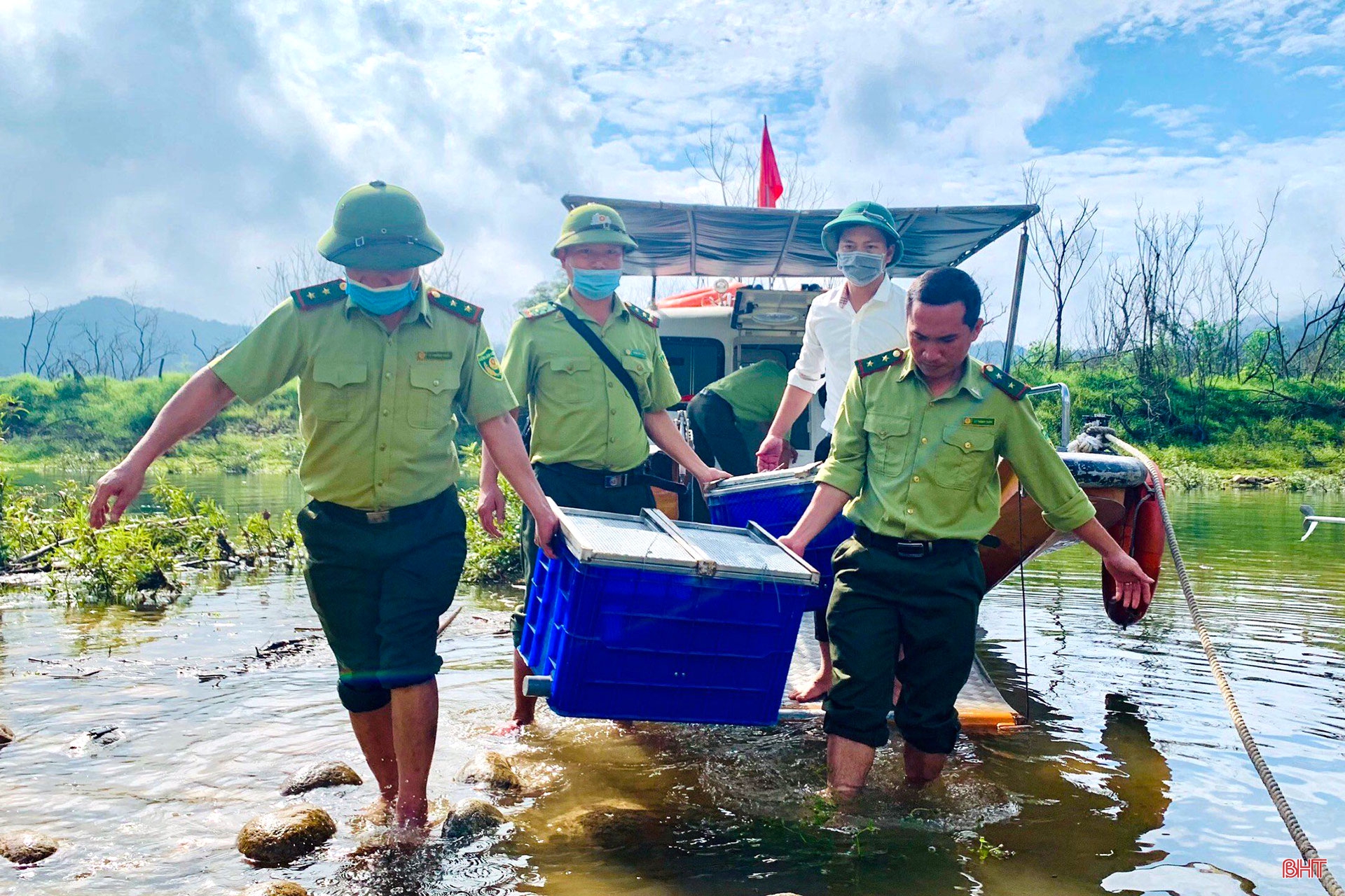 Những người giúp động vật hòa nhập với thiên nhiên ở Hà Tĩnh