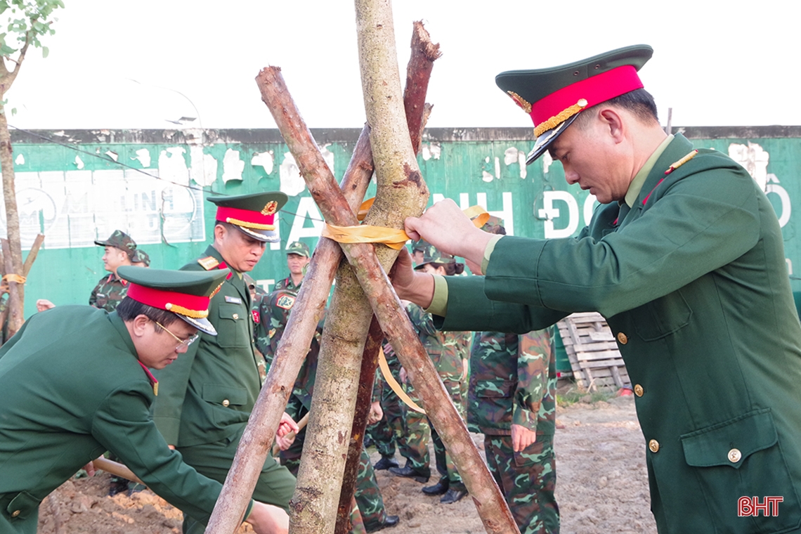 Các địa phương Hà Tĩnh sôi nổi ra quân trồng cây đầu xuân
