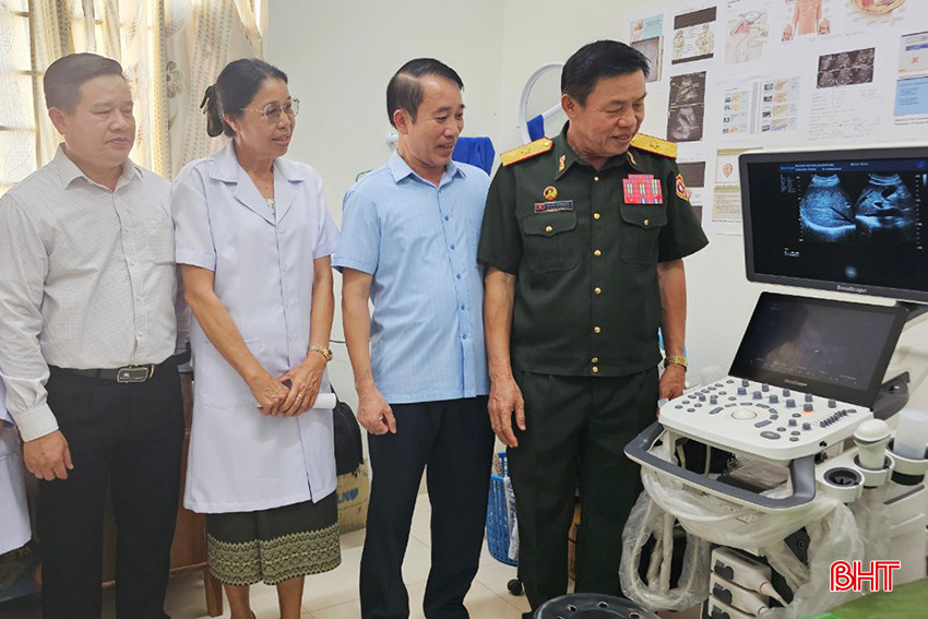 Bệnh xá được đầu tư nhiều thiết bị hiện đại