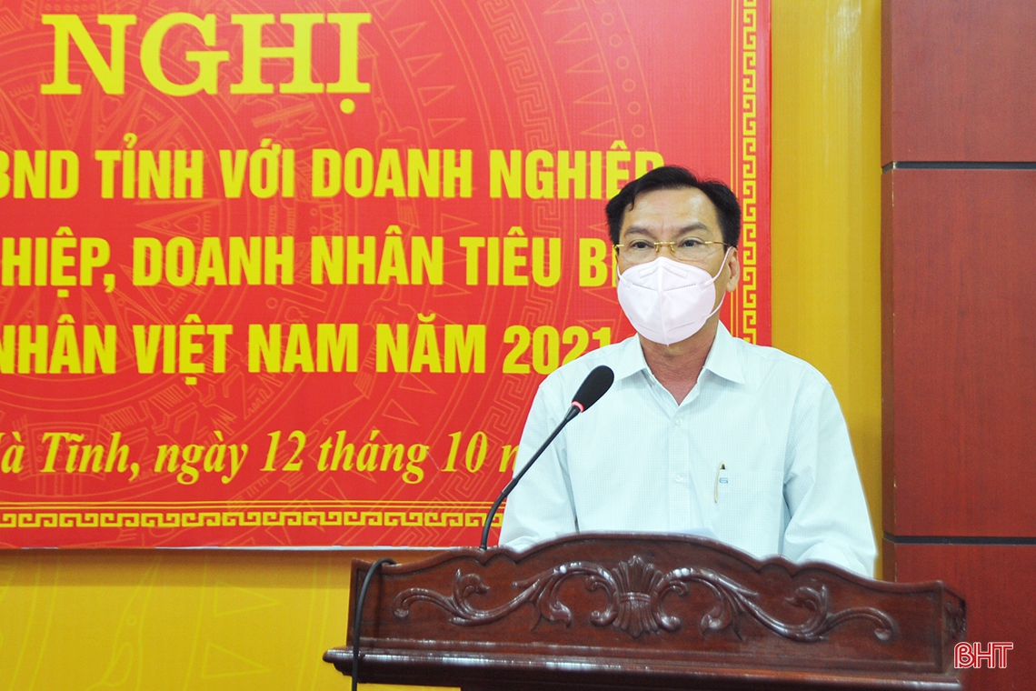 Hà Tĩnh luôn đồng hành cùng cộng đồng doanh nghiệp vượt khó vươn lên