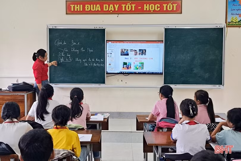 Đầu tư cơ sở vật chất, nâng cao chất lượng giáo dục ở Vũ Quang