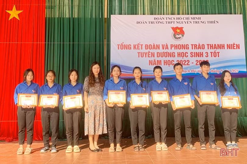 Sức hút từ phong trào “Học sinh 3 tốt” ở Hà Tĩnh